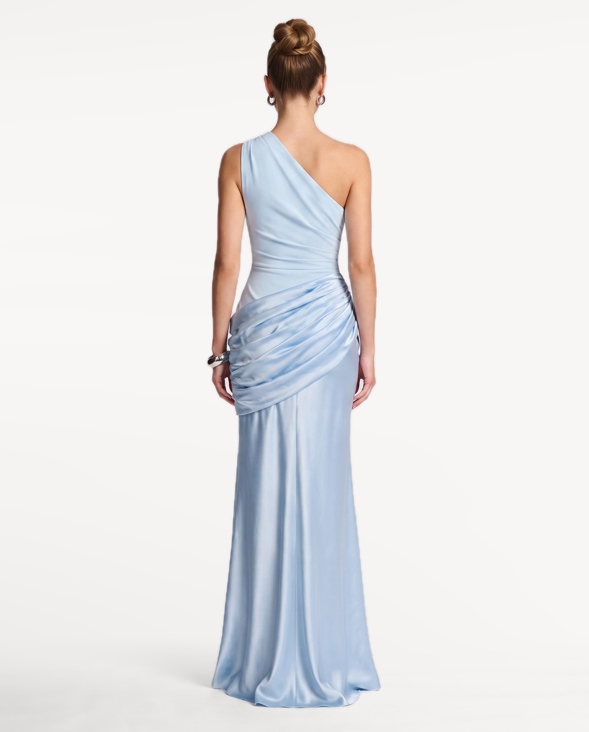 Regal Drape Gown