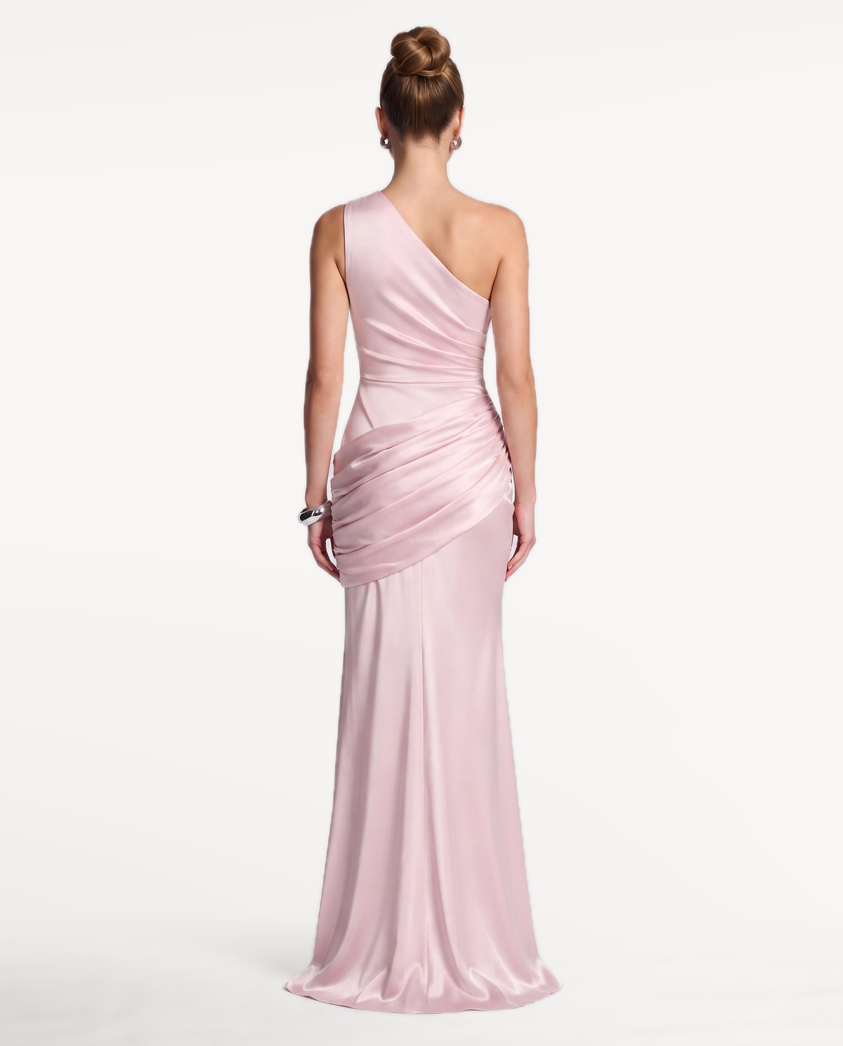 Regal Drape Gown