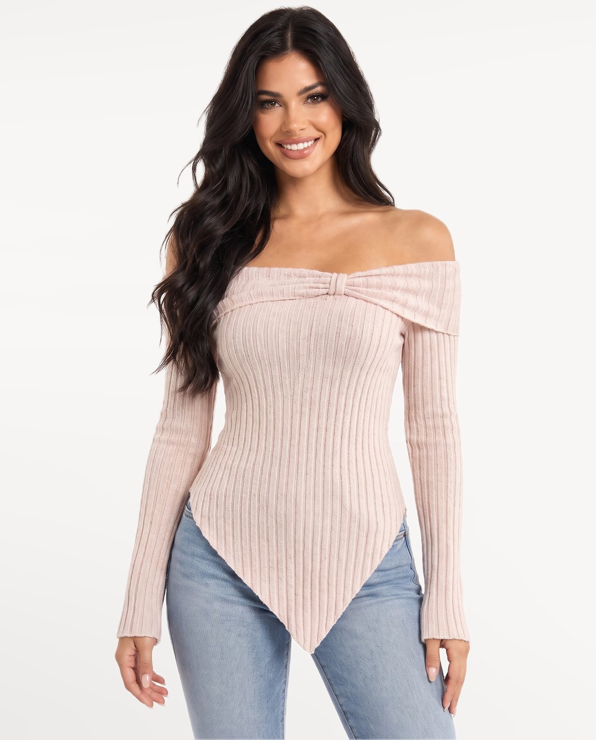Sabine in Pink – front view