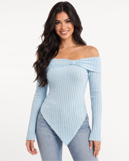 Sabine in Light Blue – front view