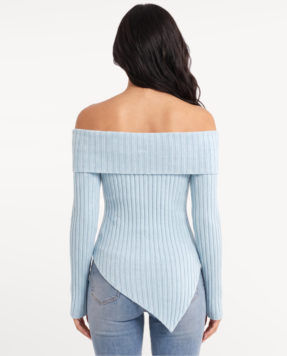 Sabine in Light Blue – back view | SKU: SOR-SAB-LIGHTBLUE-XS,SOR-SAB-LIGHTBLUE-S,SOR-SAB-LIGHTBLUE-M,SOR-SAB-LIGHTBLUE-L,SOR-SAB-LIGHTBLUE-XL