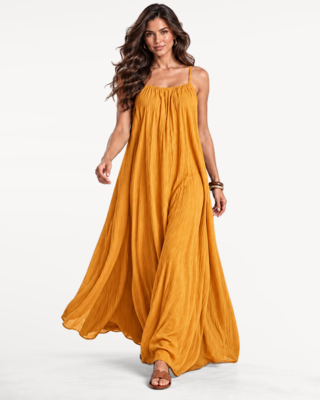 Seranova Maxi Dress in Orange – Studio movement