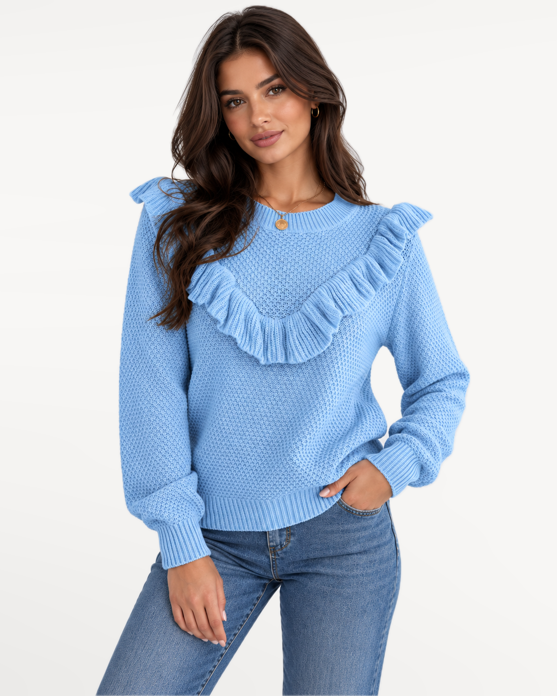 Virelune Ruffle Sweater