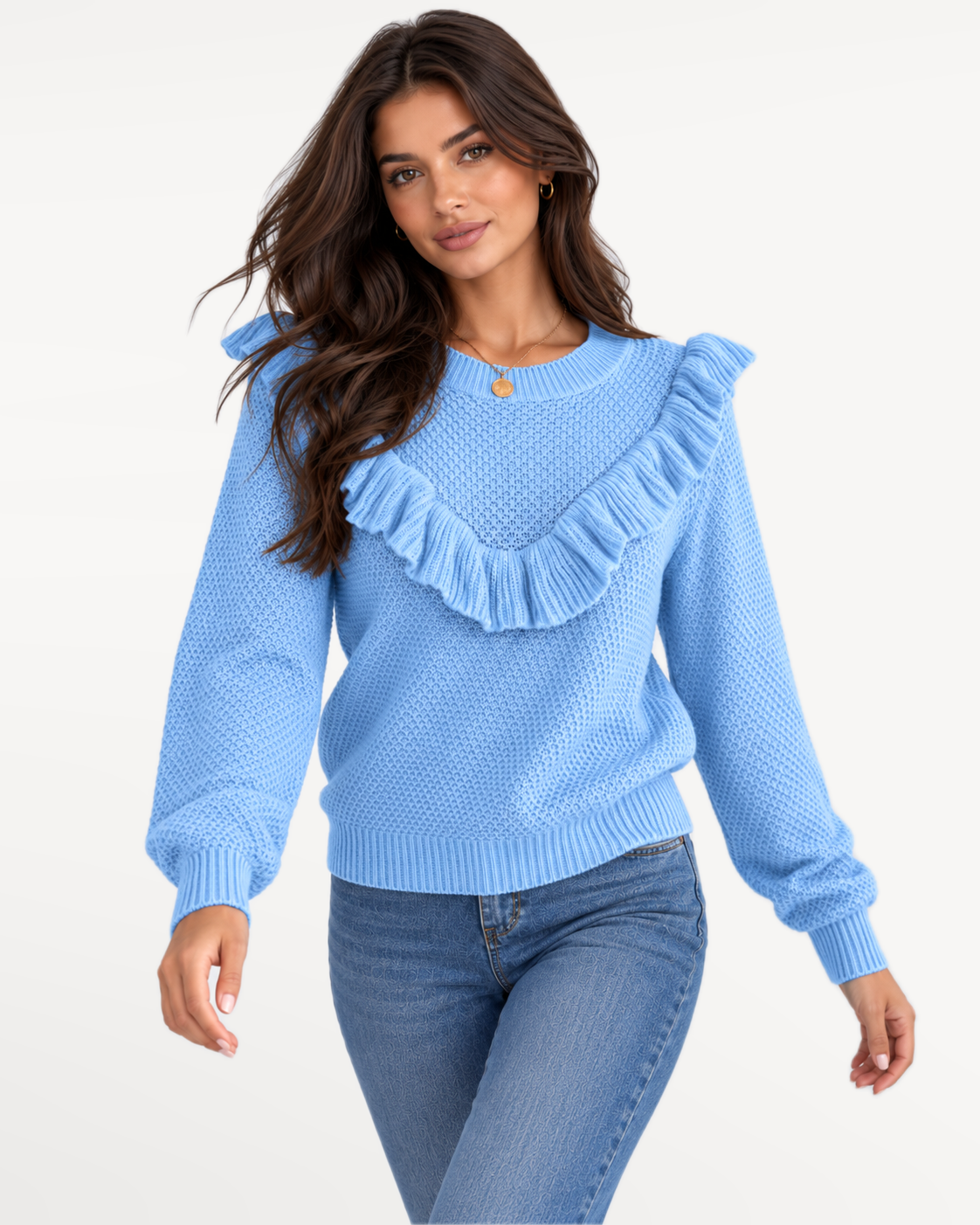 Virelune Ruffle Sweater