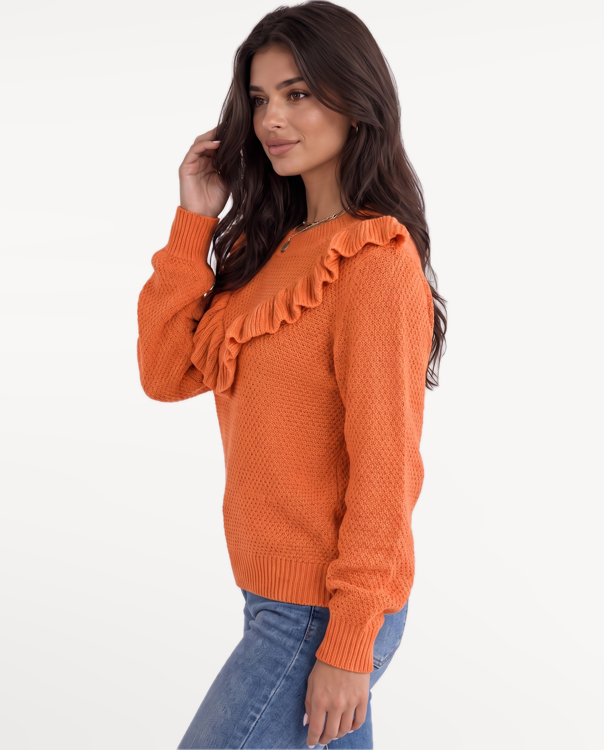 Virelune Ruffle Sweater