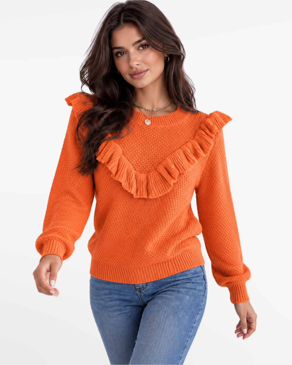 Virelune Ruffle Sweater